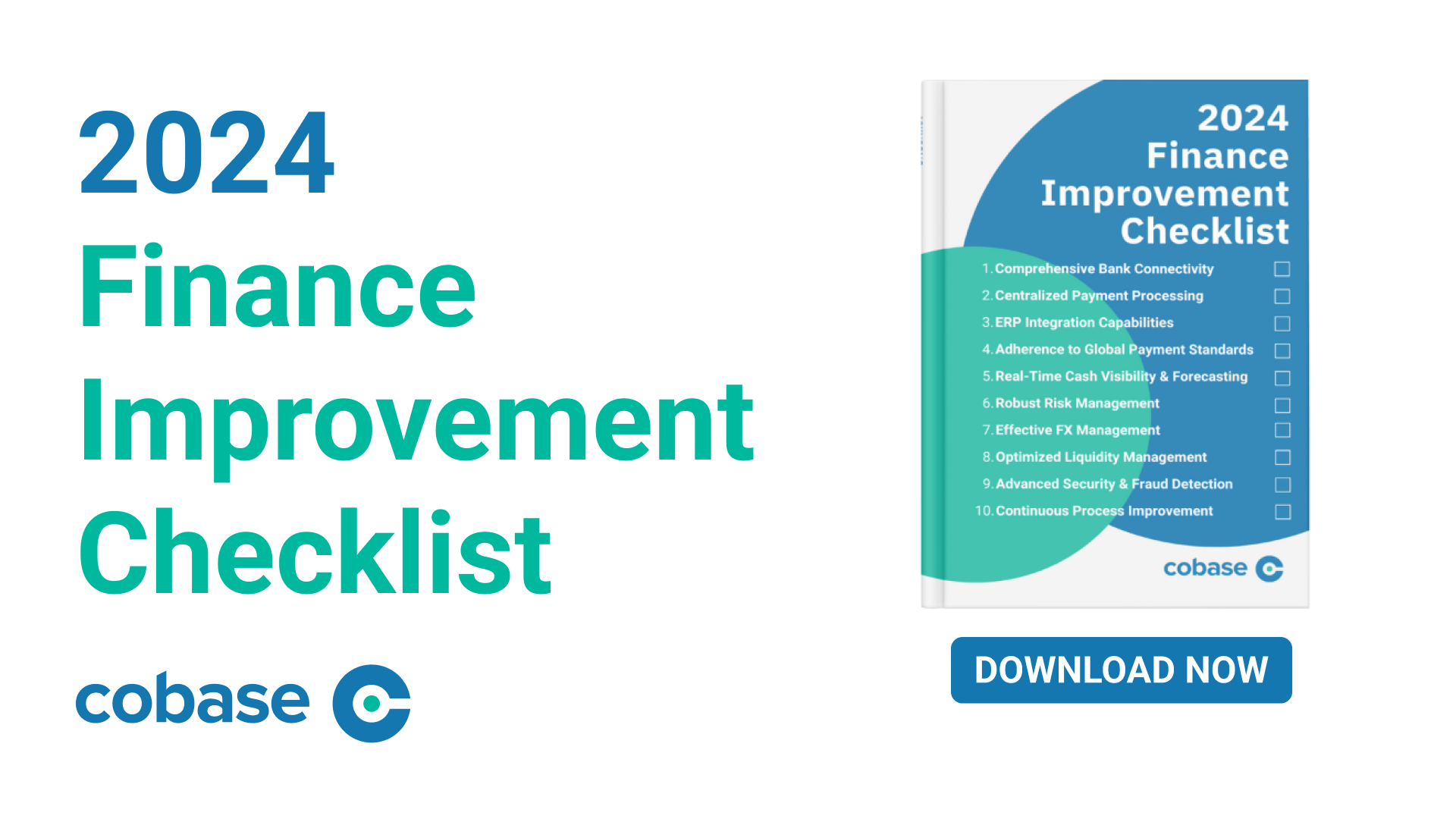 CTA - 2024 Finance Improvement Checklist