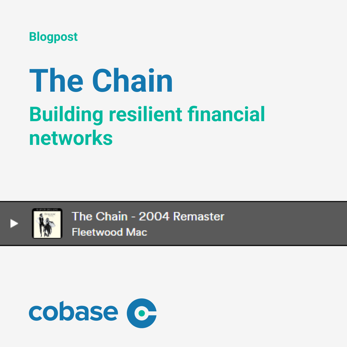 The Chain: Building resilient financial networks
